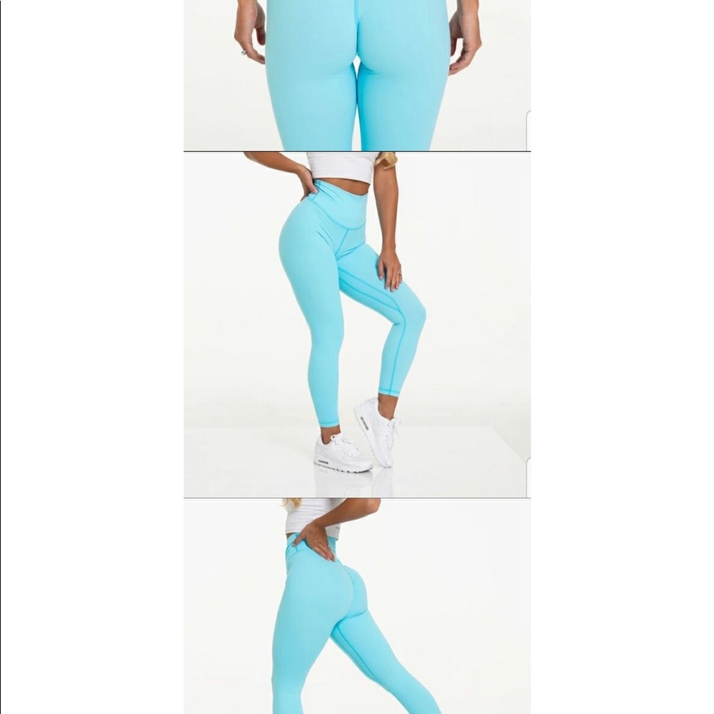 NVGTN Powder Blue Signature Leggings